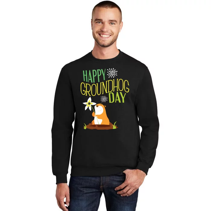 Groundhog Day 2024 Happy Ground Hog Sweatshirt