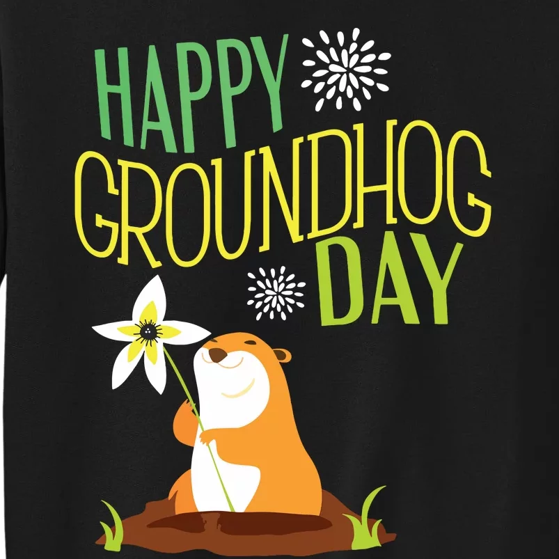 Groundhog Day 2024 Happy Ground Hog Sweatshirt