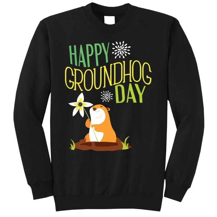 Groundhog Day 2024 Happy Ground Hog Sweatshirt