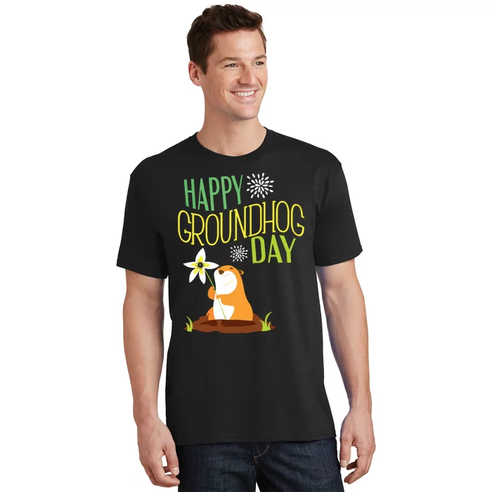 Groundhog Day 2024 Happy Ground Hog T-Shirt