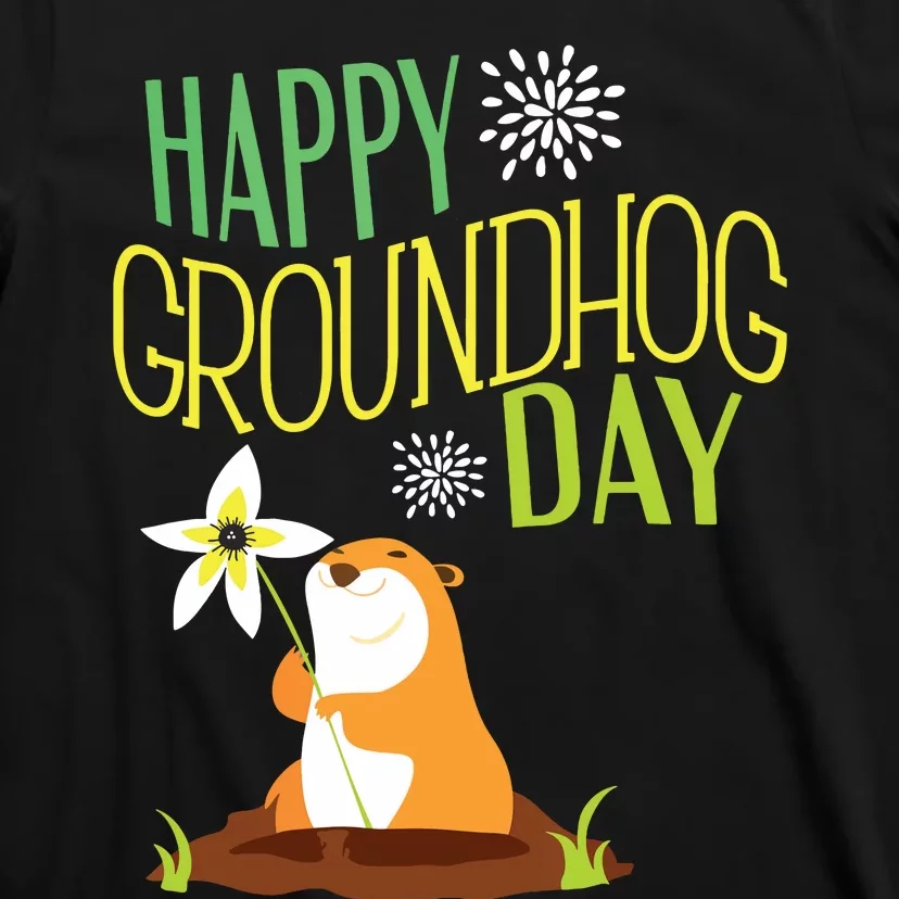 Groundhog Day 2024 Happy Ground Hog T-Shirt