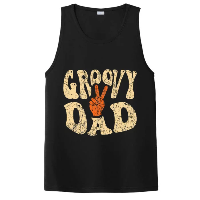 Groovy Dad 70s Aesthetic Nostalgia 1970S Performance Tank