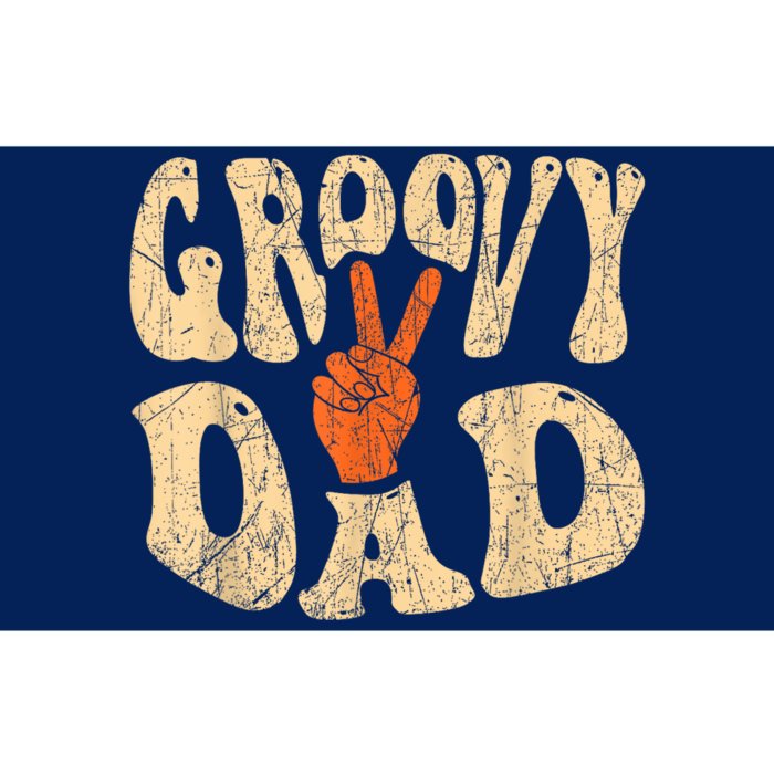 Groovy Dad 70s Aesthetic Nostalgia 1970S Retro Dad Bumper Sticker