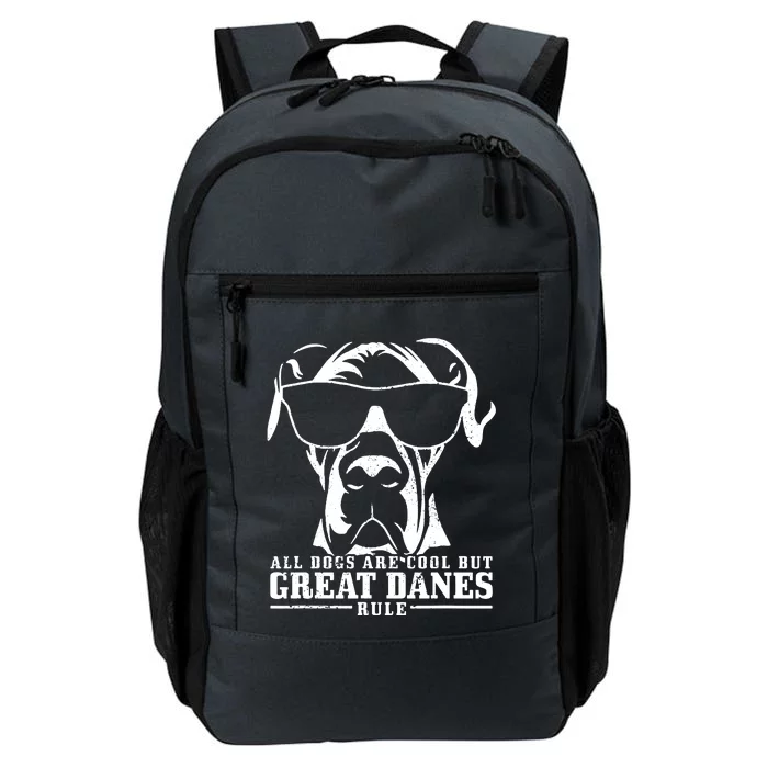 Great Dane All Dogs Are Cool Great Danes Rule Funny Daily Commute Backpack