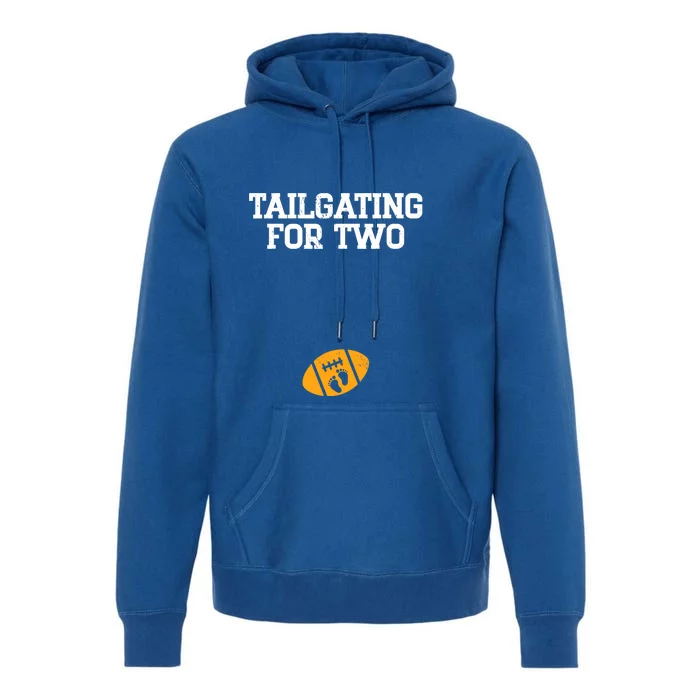 Game Day American Football Season Pumpkin Fall Premium Hoodie