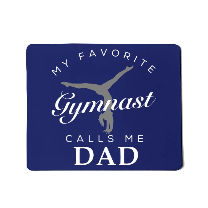 Gymnastics Dad And Daughter Shirts For Men Birth Day Mousepad