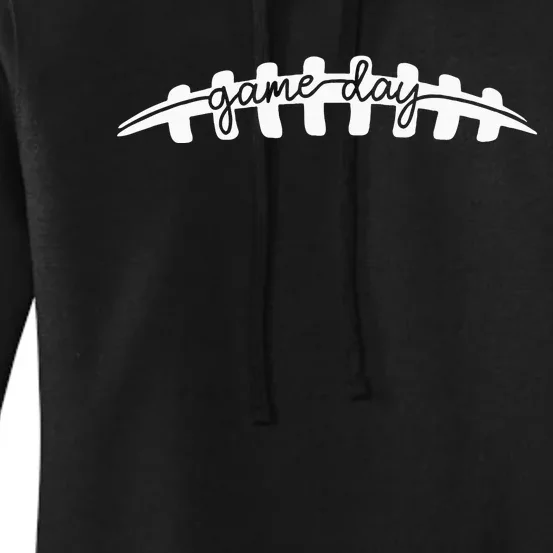 Game Day American Football Lover Game Day Vibes Women's Pullover Hoodie