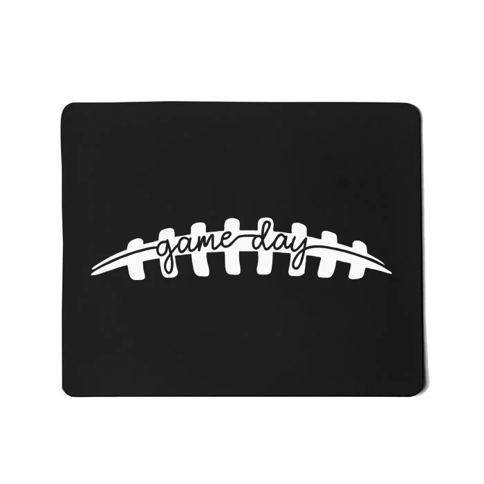 Game Day American Football Lover Game Day Vibes Women Mousepad