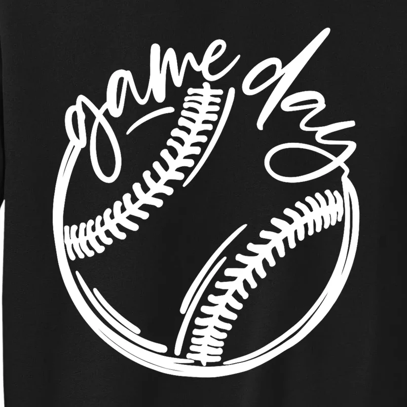 Game Day Baseball Baseball Life Softball Life For Mom Sweatshirt