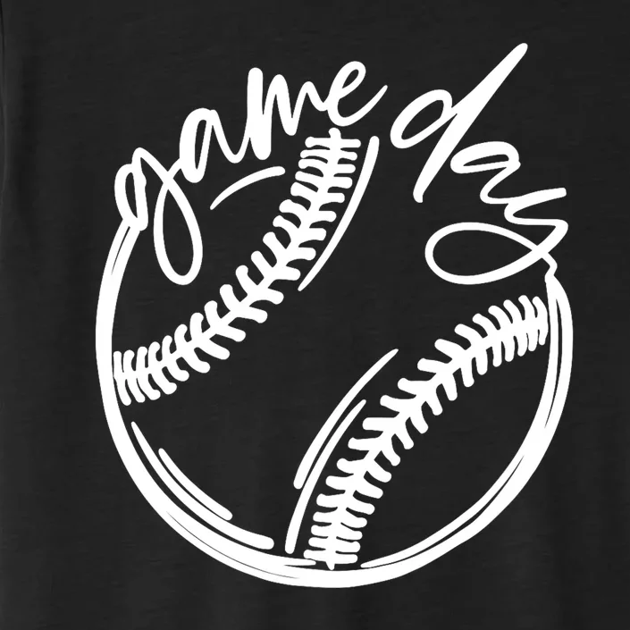 Game Day Baseball Baseball Life Softball Life For Mom ChromaSoft Performance T-Shirt