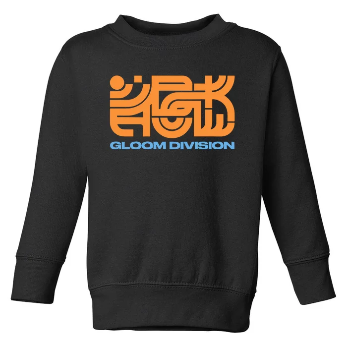 Gloom Division Black Toddler Sweatshirt