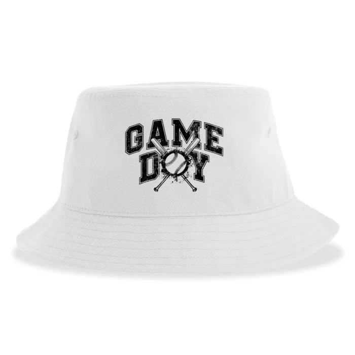 Game Day Baseball Life Softball Life for Mom Sustainable Bucket Hat