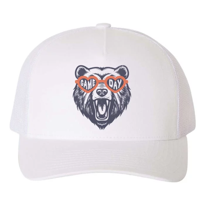 Game Day Bear Yupoong Adult 5-Panel Trucker Hat