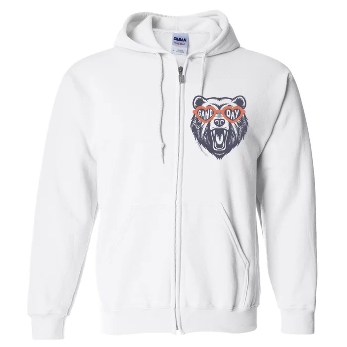 Game Day Bear Full Zip Hoodie