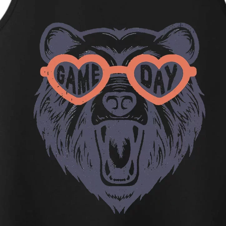 Game Day Bear Performance Tank