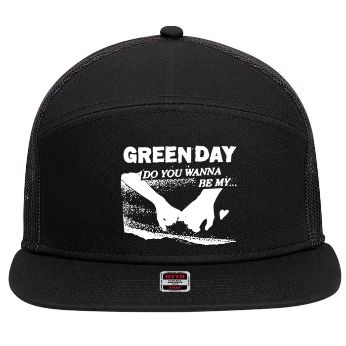 G.R.E.E.N D.A.Y Bobby Sox Concert 7 Panel Mesh Trucker Snapback Hat