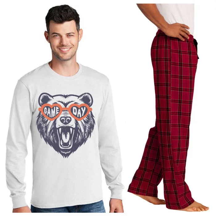 Game Day Bear Long Sleeve Pajama Set