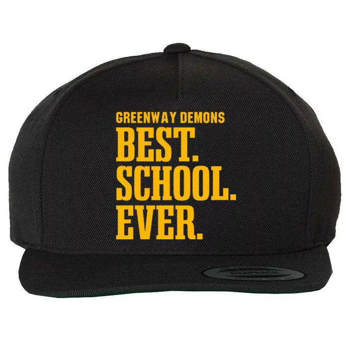 Greenway Demons Best Ever Hs Wool Snapback Cap