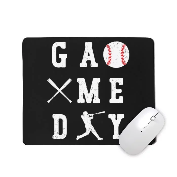 Game Day Baseball Vibes Mousepad