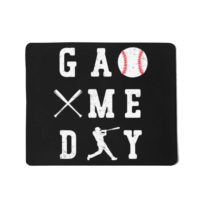 Game Day Baseball Vibes Mousepad