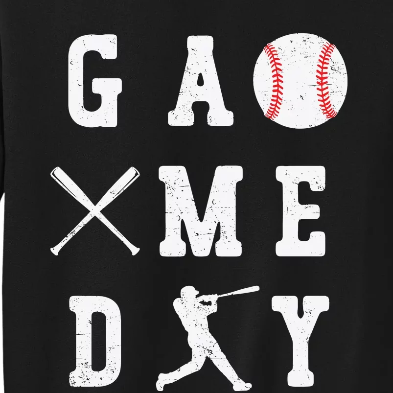 Game Day Baseball Vibes Tall Sweatshirt