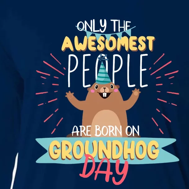 Groundhog Day Birthday 2021 Groundhog Lovers Gifts Cooling Performance Long Sleeve Crew