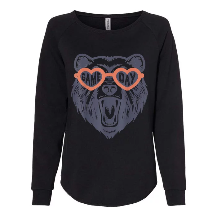 Game Day Bear Womens California Wash Sweatshirt