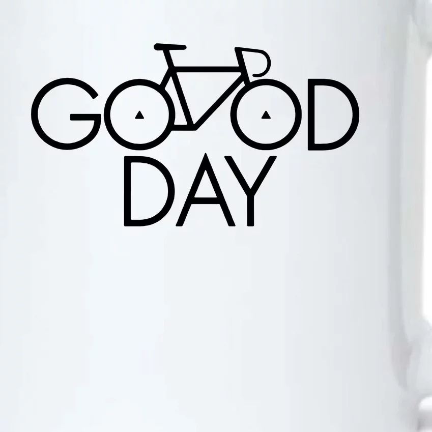 Good Day Bike Black Color Changing Mug