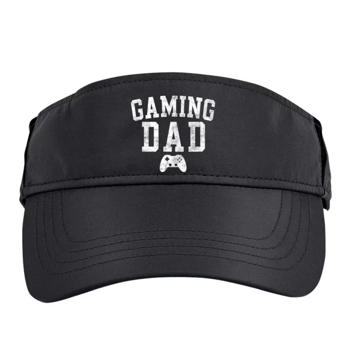 Gaming Dad Birthday Classic Bold Font Gaming Daddy Adult Drive Performance Visor