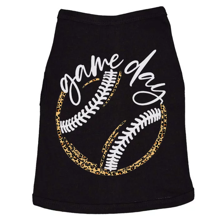 Game Day Baseball Baseball Life Softball Life For Mom Doggie Tank