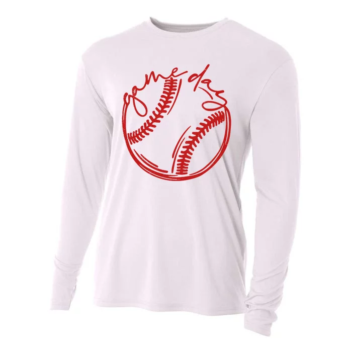 Game Day Baseball Cooling Performance Long Sleeve Crew