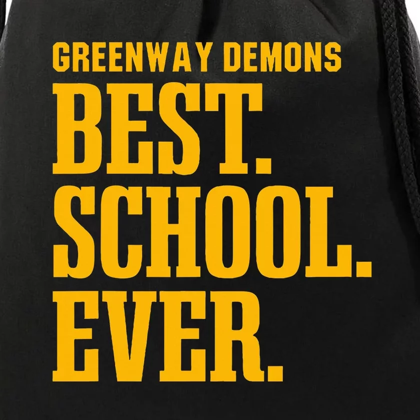 Greenway Demons Best Ever Hs Drawstring Bag