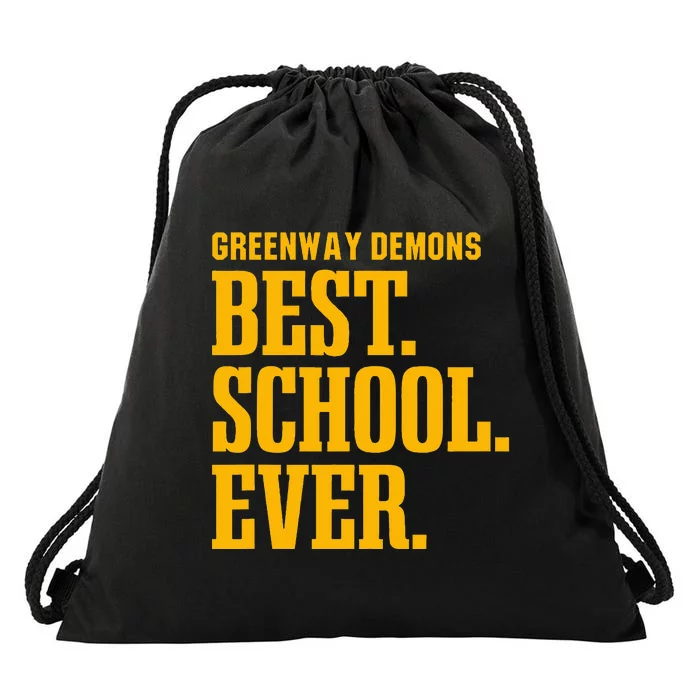 Greenway Demons Best Ever Hs Drawstring Bag