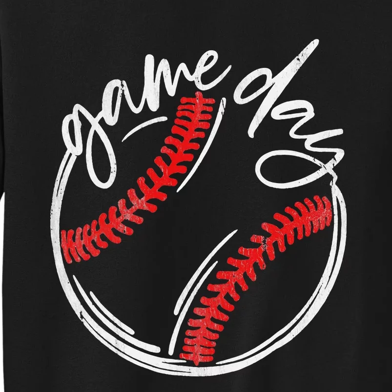 Game Day Baseball Baseball Life Softball Life For Mom Sweatshirt