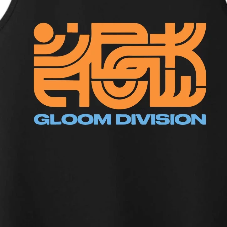 Gloom Division Black Performance Tank