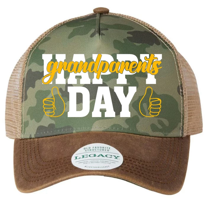 Grandparents Day Celebration Print Legacy Tie Dye Trucker Hat