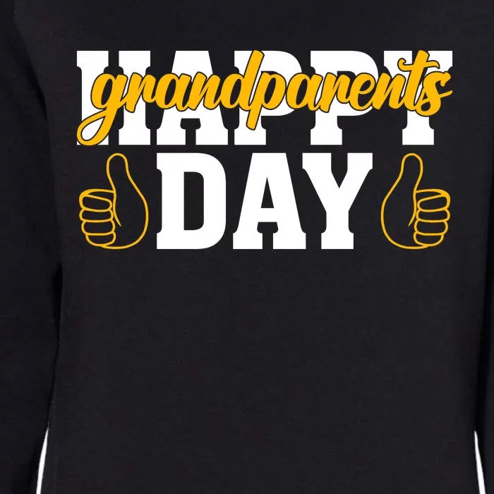 Grandparents Day Celebration Print Womens California Wash Sweatshirt