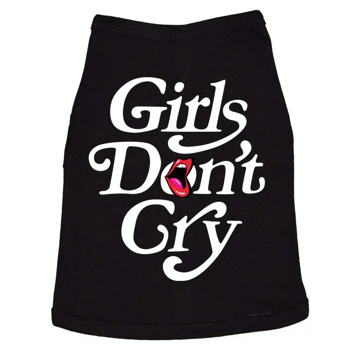 Girls Don't Cry Retro Doggie Tank