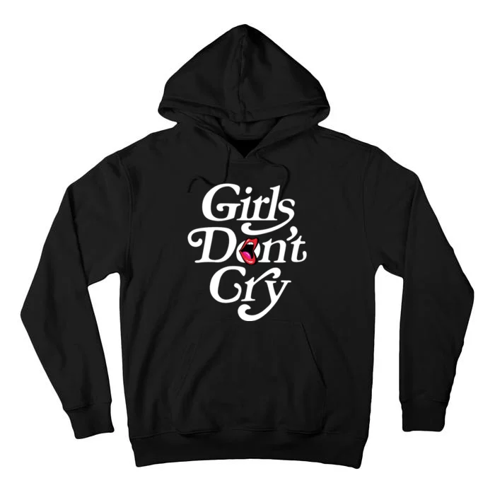 Girls Don't Cry Retro Tall Hoodie