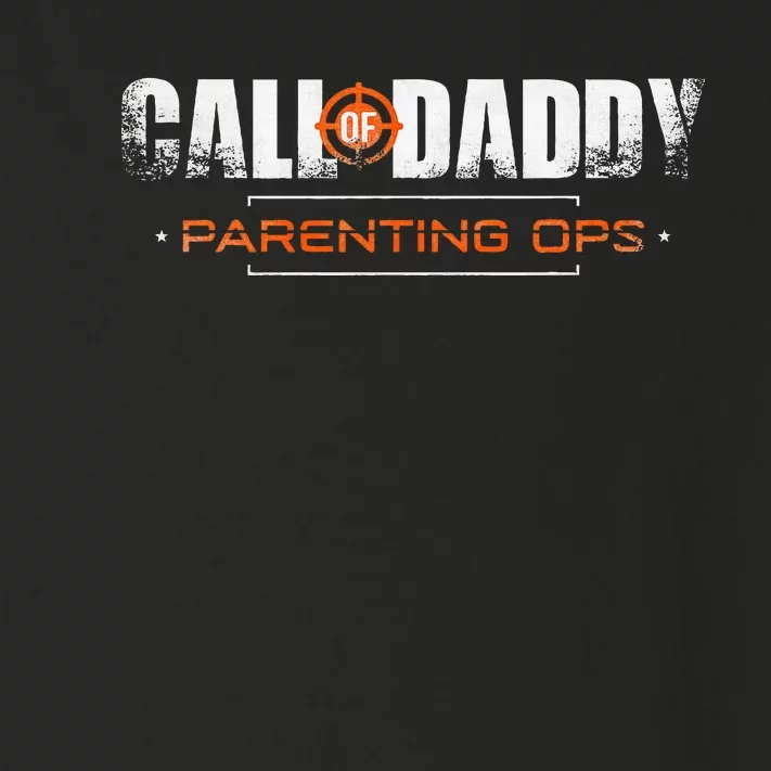 Gamer Dad Call Of Daddy Parenting Ops Funny FatherS Day Toddler Long Sleeve Shirt