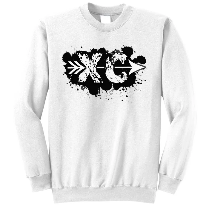 Grunge Dirty Cross Country Running Sweatshirt