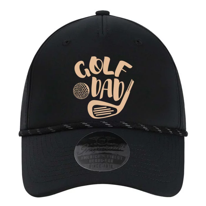 Golf Dad Cute Gift Performance The Dyno Cap