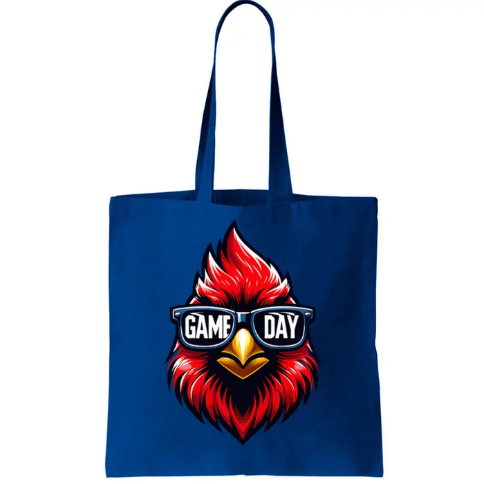 Game Day Cardinal Cool C.A.R.D.I.N.A.L.S In Sunglasses Tote Bag