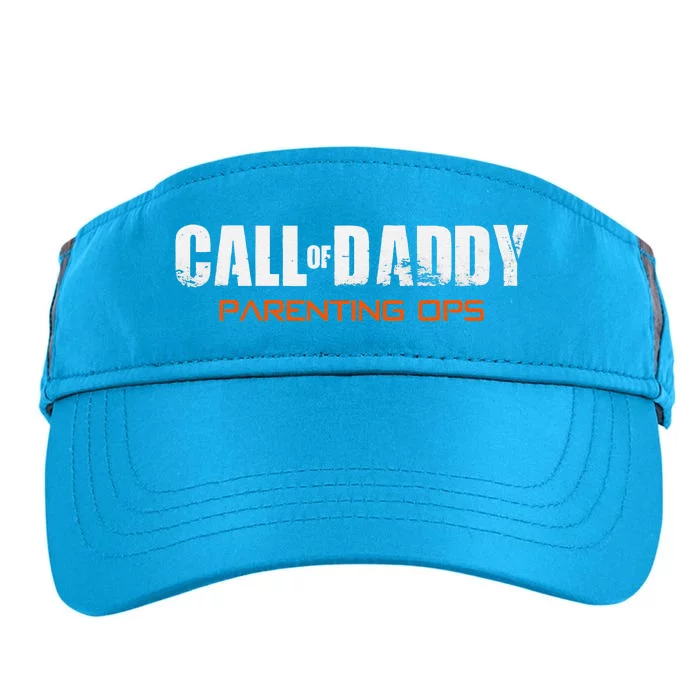 Gamer Dad Call Of Daddy Parenting Ops Funny Fathers Day Adult Drive Performance Visor