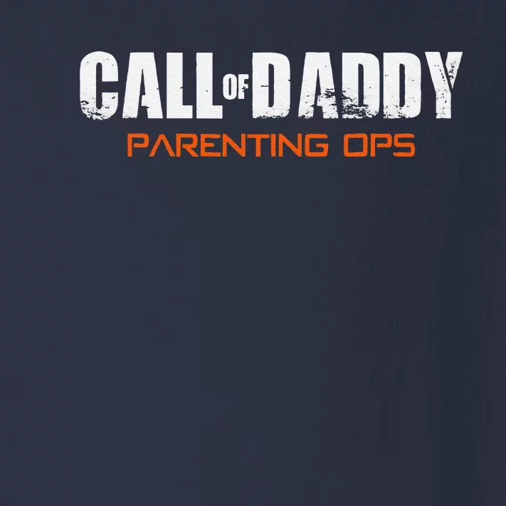 Gamer Dad Call Of Daddy Parenting Ops Funny Fathers Day Toddler Long Sleeve Shirt