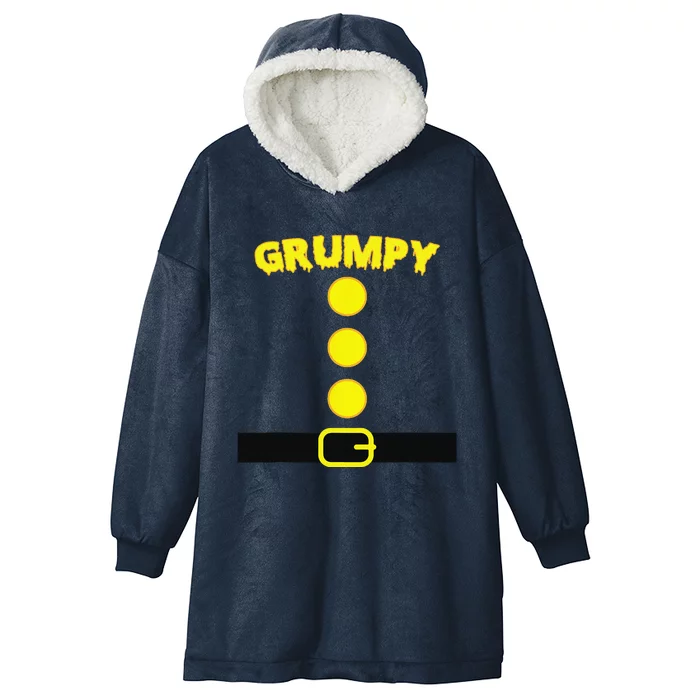 Grumpy Dwarf Costume Color Matching Family Halloween Grumpy Hooded Wearable Blanket