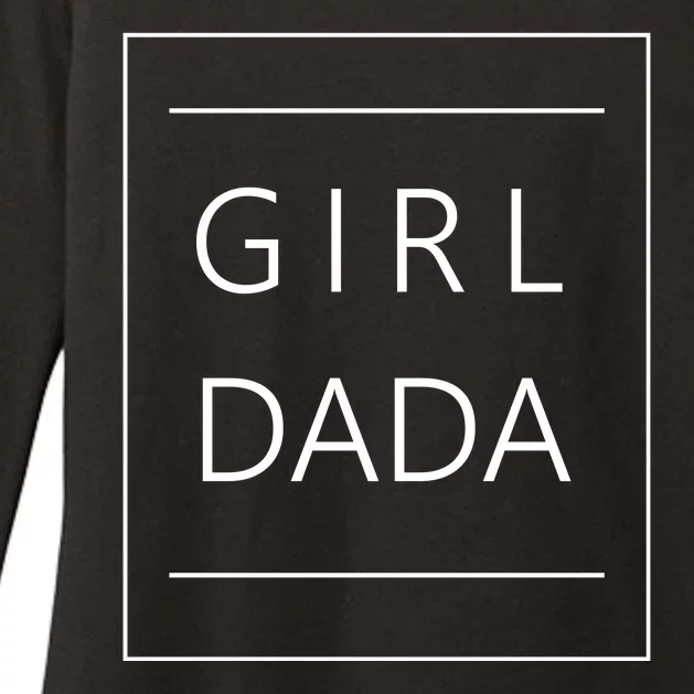 Girl Dada Cute Gift For Dad Womens CVC Long Sleeve Shirt