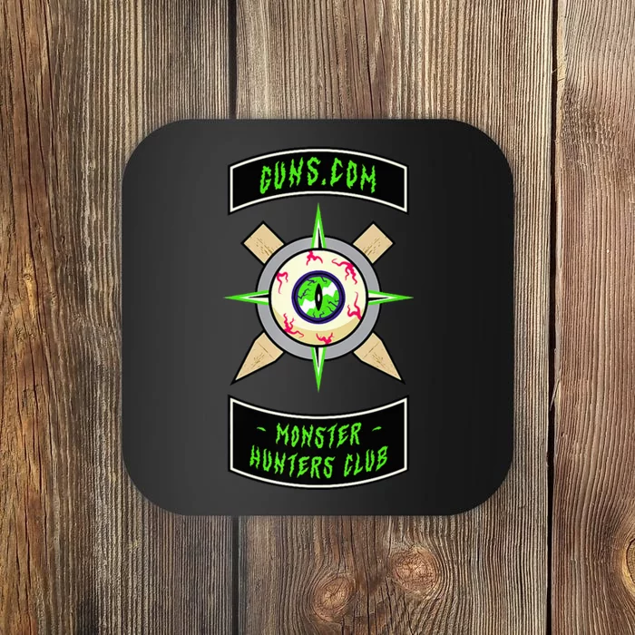 Guns Dot Com Monster Hunters Club Coaster