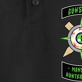 Guns Dot Com Monster Hunters Club Dry Zone Grid Performance Polo