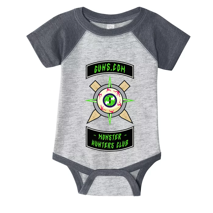 Guns Dot Com Monster Hunters Club Infant Baby Jersey Bodysuit